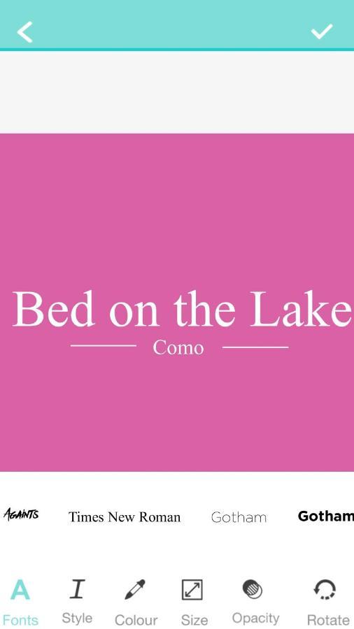 Bed On The Lake Como Monolocale Vista Lago Dış mekan fotoğraf
